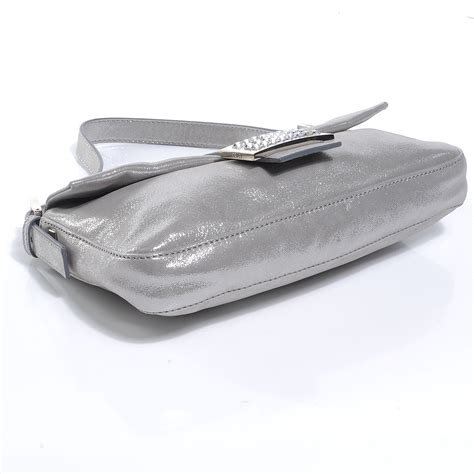 fendi lurex baguette|fendi baguette silver.